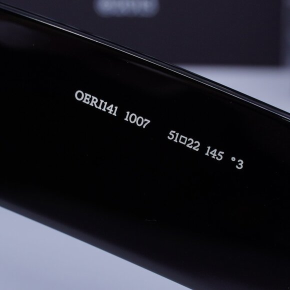 Off-White OERI141 CARY 1007 Rectangle Sunglasses – Black/Grey - Picture 7 of 9